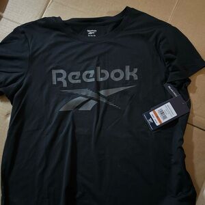 Reebok Black Crop Top